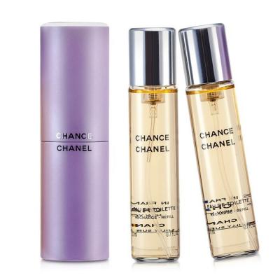 Chanel Chance Twist & Spray Eau De Toilette 3x20ml/0.7oz