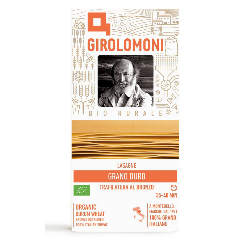 GIROLOMONI Durum Wheat Semolina Lasagne 500g