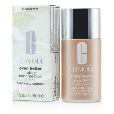 Clinique Even Better Makeup SPF15 (Dry Combination to Combination Oily) - No. 01/ CN10 Alabaster 30ml/1oz