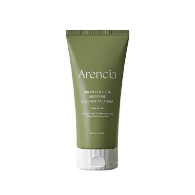 Arencia Green Tea + LHA Deep Pore Rice Cake Cleanser 150g
