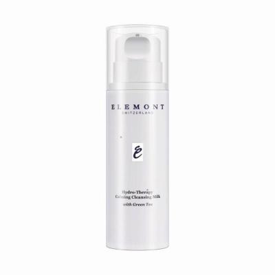 ELEMONT Hydro-Therapy Calming Cleansing Milk (With Green Tea) (Mark Up Remover, Deep Cleansing, Hydrating, Sensitive Skin) (e250ml) E100 Fixed Size