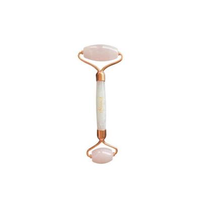 Lammaste Facial Roller | White Quartz | Rose Quartz Fixed Size