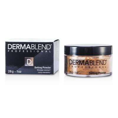 Dermablend Loose Setting Powder (Smudge Resistant, Long Wearability) - Warm Saffron 28g/1oz