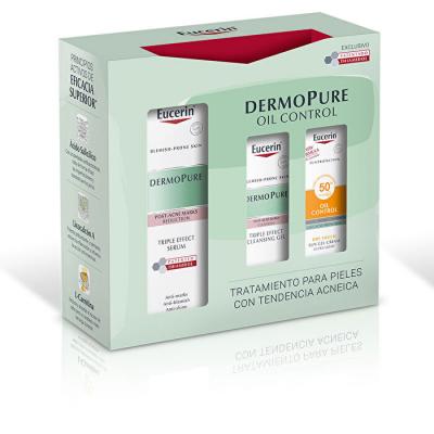 Eucerin Dermopure Oil Control Acne-prone Skins Set 3 Pcs