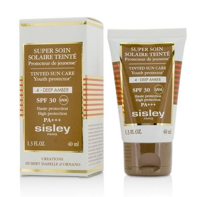 Sisley Super Soin Solaire Tinted Youth Protector SPF 30 UVA PA+++ - #4 Deep Amber 40ml/1.3oz