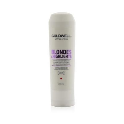 Goldwell Dual Senses Blondes & Highlights Anti-Yellow Conditioner (Luminosity For Blonde Hair) 200ml/6.8oz