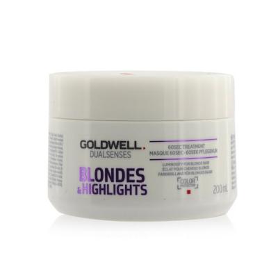 Goldwell Dual Senses Blondes & Highlights 60SEC Treatment (Luminosity For Blonde Hair) 200ml/6.8oz