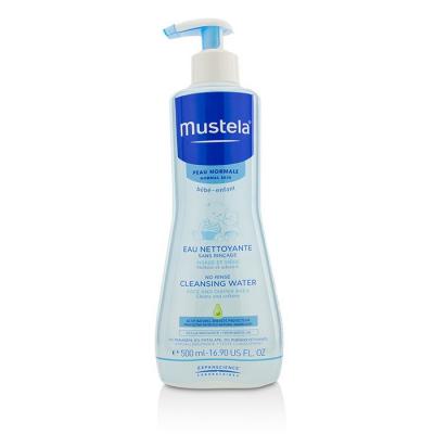 Mustela No Rinse Cleansing Water (Face & Diaper Area) - For Normal Skin(Random Packaging) 500ml/16.9oz
