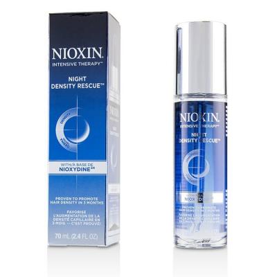 Nioxin Intensive Therapy Night Density Rescue with Nioxydine24 70ml/2.4oz