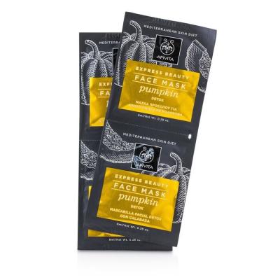 Apivita Express Beauty Face Mask with Pumpkin (Detox) 6x(2x8ml)