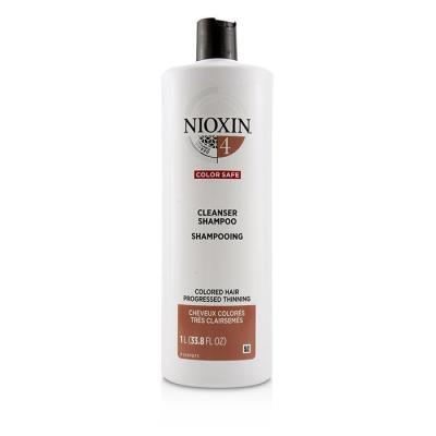 Nioxin Derma Purifying System 4 Cleanser Shampoo (Colored Hair, Progressed Thinning, Color Safe) 1000ml/33.8oz