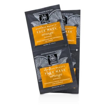 Apivita Express Beauty Face Mask with Orange (Radiance) 6x(2x8ml)