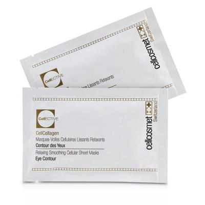 Cellcosmet & Cellmen Cellcosmet CellEctive CellCollagen Eye Contour Relaxing Smoothing Cellular Sheet Masks 5x2patchs