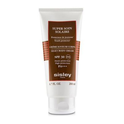 Sisley Super Soin Solaire Silky Body Cream SPF 30 UVA High Protection 168105 200ml/6.7oz