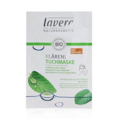 Lavera Sheet Mask - Purifying (With Natural Salicylic Acid & Organic Mint) 1sheet