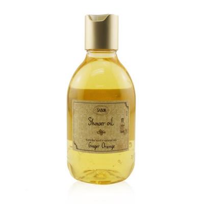 Sabon Shower Oil - Ginger Orange (Plastic Bottle) 300ml/10.5oz