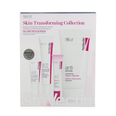 StriVectin Skin Transforming Collection (Full Size Trio): Cleanser 150ml + Eye Concentrate (30ml+7ml) + Eyes Primer 10ml 4pcs