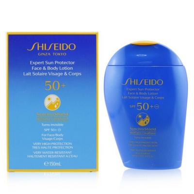 Shiseido Expert Sun Protector SPF 50+UVA Face & Body Lotion (Turns Invisible, Very High Protection, Very Water-Resistant) 150ml/5.07oz