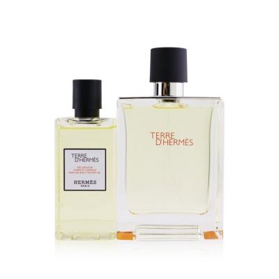 Terre D'Hermes Coffret: Eau De Toilette Spray 100ml/3.3oz + Hair And Body Shower Gel 80ml/2.7oz 2pcs