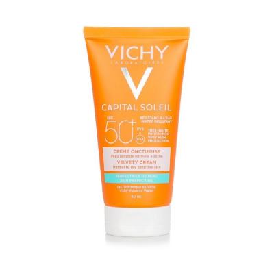 Vichy Capital Soleil Velvety Protective Cream SPF 50 - Water Resistant (Normal to Dry Skin)(Random Packaging) 50ml
