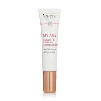 Lavera My Age Eye & Lip Contour Cream With Organic Hibiscus & Ceramides - For Mature Skin 15ml/0.5oz