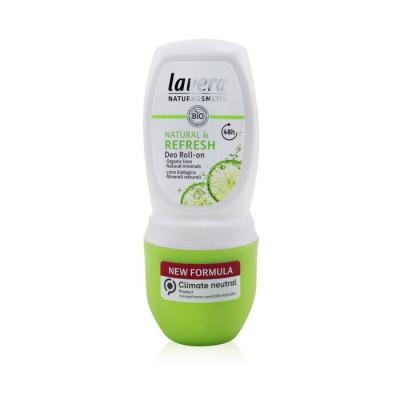 Lavera Deo Roll-On (Natural & Refresh) - With Organic Lime & Natural Minerals 50ml/1.7oz