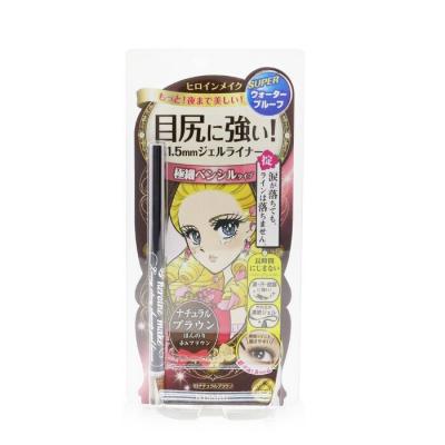 KISS ME Heroine Make Long Stay Sharp Gel Liner Super Waterproof - # 03 Natural Brown 0.07g