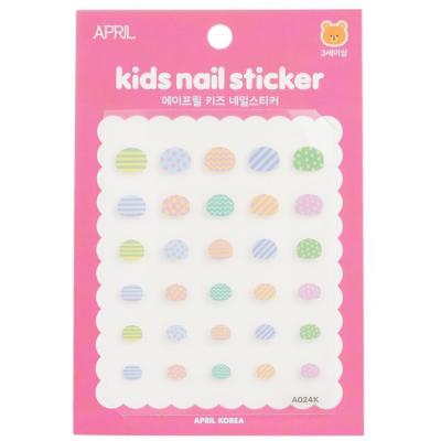 April Korea April Kids Nail Sticker - # A024K 1pack