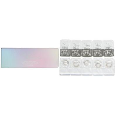 Miche Bloomin' Iris Glow 1 Day Color Contact Lenses (506 Opal Gray) - - 4.50 10pcs