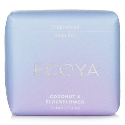 Ecoya Soap - Coconut & Elderflower 90g/3.2oz