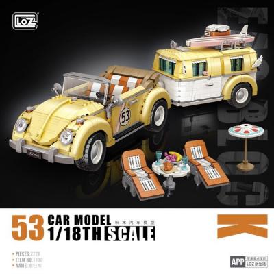 LOZ Creator - Station Wagon Building Bricks Set 40 x 28 x 9.5cm