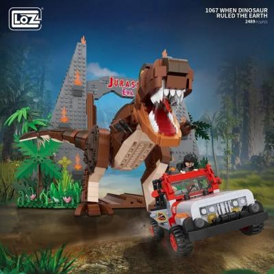 LOZ Mini Blocks - When Dinosaurs Ruled The Earth Building Bricks Set 40 x 28 x 9.5cm