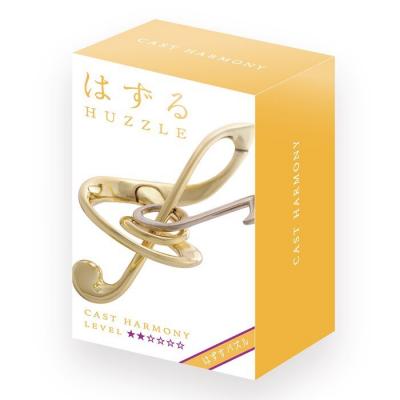 Broadway Toys Hanayama | Harmony Hanayama Metal Brainteaser Puzzle Mensa Rated Level 2 75*119*45 mm