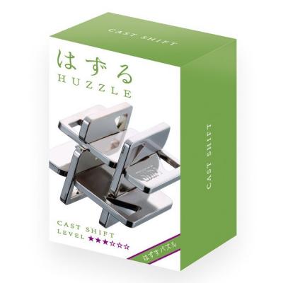 Broadway Toys Hanayama | Hashtag/ Shift Hanayama Metal Brainteaser Puzzle Mensa Rated Level 3 75*119*45 mm