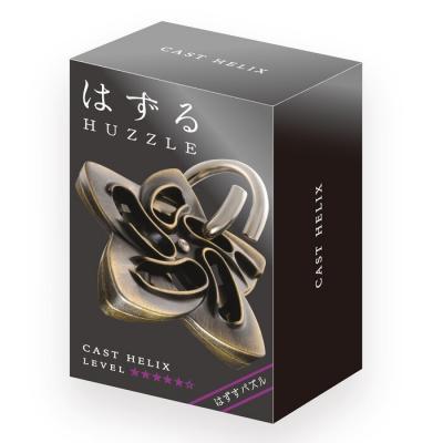 Broadway Toys Hanayama | Helix Hanayama Metal Brainteaser Puzzle Mensa Rated Level 5 75*119*45 mm