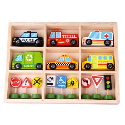 Tooky Toy Co Transportation & Street Sign Set 30x22x4cm