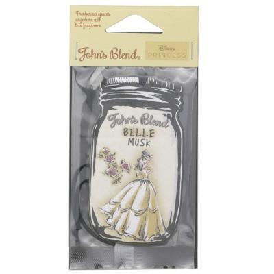 John's Blend Disney Princess Air Freshener - Belle Musk 1pc