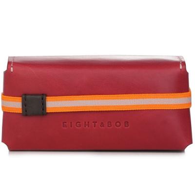 Eight & Bob Fragrance Leather Case - # Pomodoro Red (For 30ml) 1pc