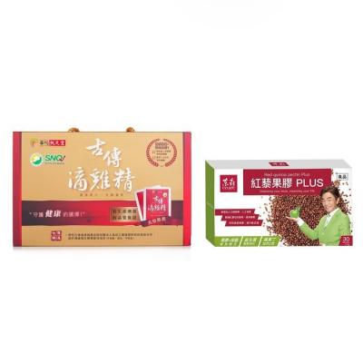 EcKare Red Quinoa Pectin Plus & Concentrated Chicken Essence Bundle 2 pcs