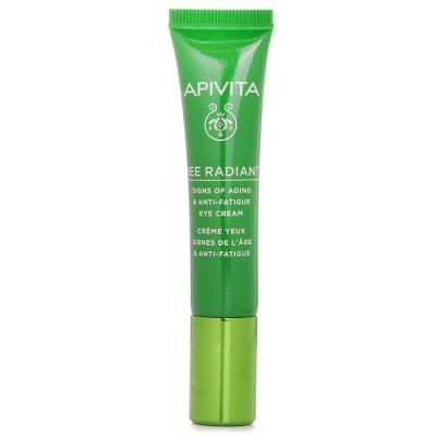 Apivita Bee Radiant Signs Of Aging & Anti Fatigue Eye Cream White Peony & Patented Propolis 15ml