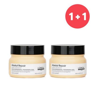 L'Oreal (NB-CN) Professionnel Serie Expert - Absolut Repair Gold Quinoa + Protein Instant Resurfacing Mask (For Dry and Damaged Hair) 250ml/8.5oz