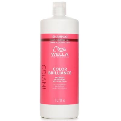 Wella Invigo Color Brilliance Shampoo With Lime Coarse Colored Hair 1000ml