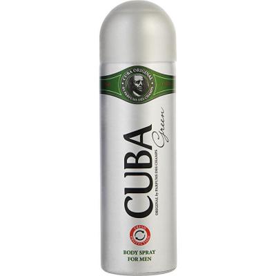 Cuba Green Body Spray 200ml