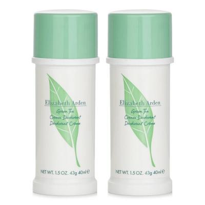 Elizabeth Arden 【1+1 Set】Green Tea Cream Deo 43g/1.5oz x2