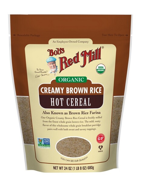 Bob's Red Mill Organic Creamy Brown Rice Hot Cereal 680g