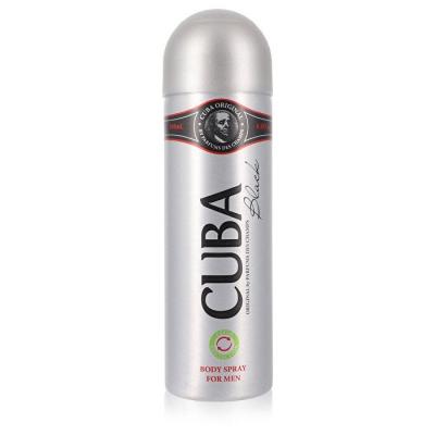 Cuba Black Body Spray 200ml