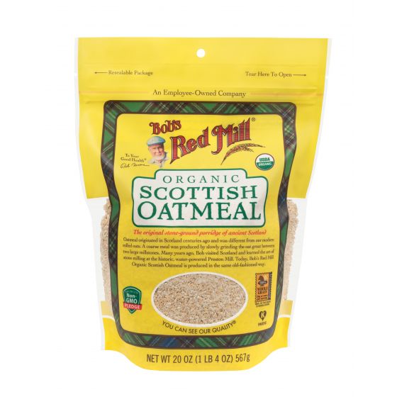 Bob's Red Mill Organic Scottish Oatmeal 567g