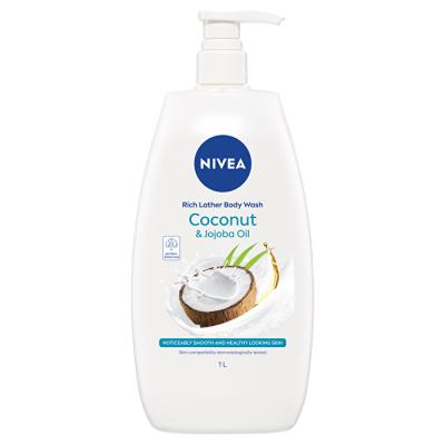 Nivea Rich Lather Body Wash Coconut and Jojoba Oil1000ml/33.8oz