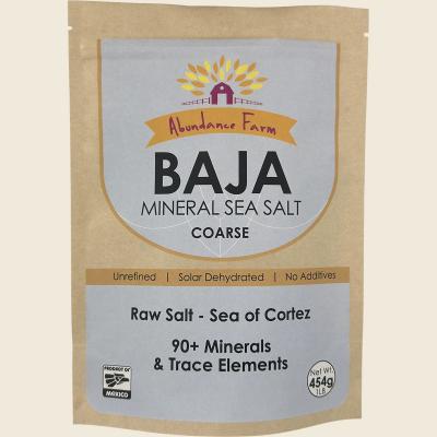 Baja Mineral Sea Salt Coarse 454g