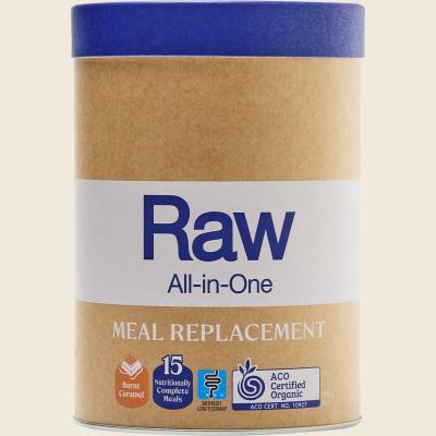 Raw All-In-One Meal Replacement Burnt Caramel 750g